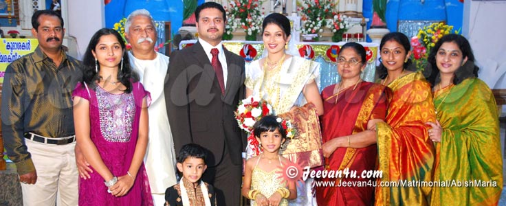 Abish Maria Wedding Photos Angamaly Kerala